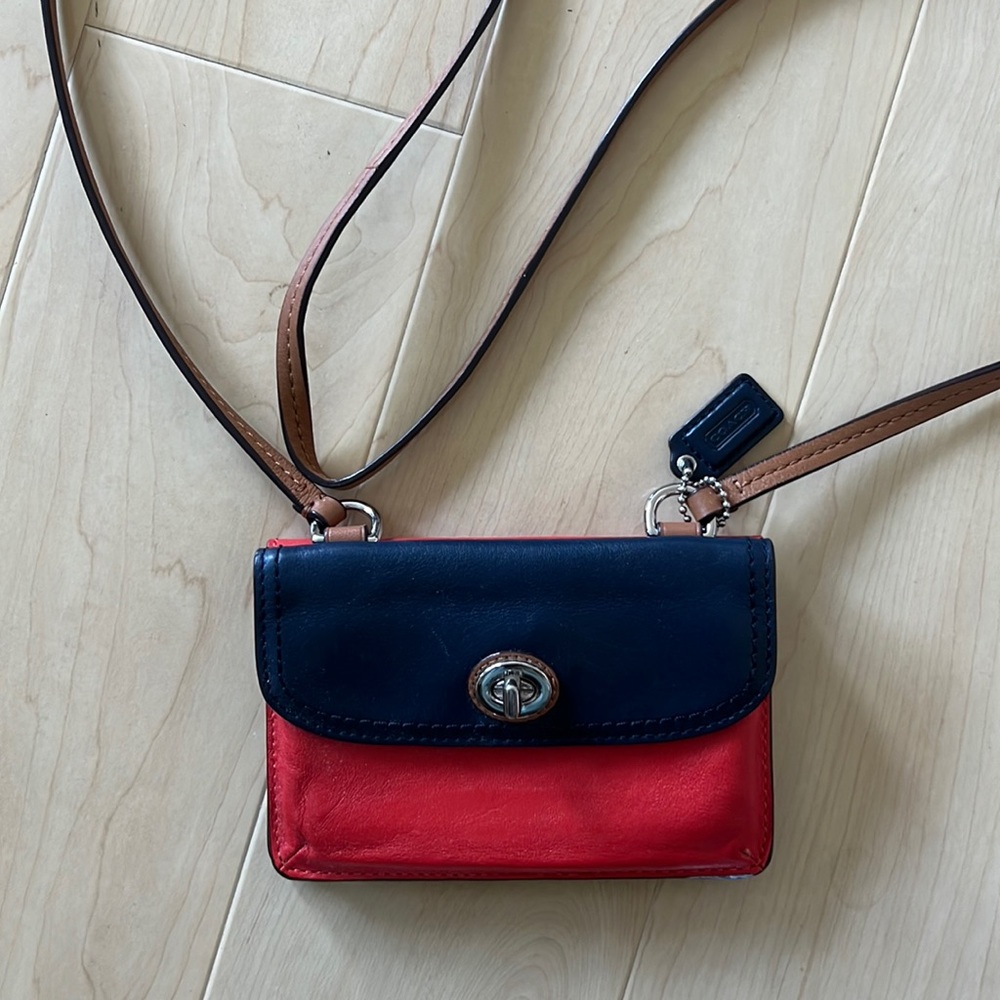 COACH mini wallet purse